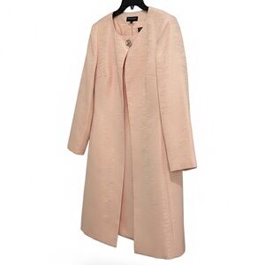 Elegant Pink John Meyer Long Coat & Dress